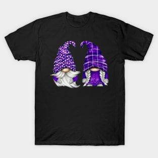 Purple Gnome Spring Aesthetic For  And Summer Lavender T-Shirt